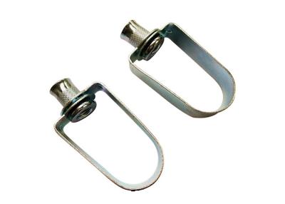 China Pipe Loop Hanger Hot Dip Galvanized -1/2'' Strut Channel Loop Hanger for sale