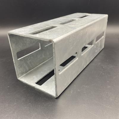 China Slotted Square Channel Steel Modular Support System for the Construtction for sale