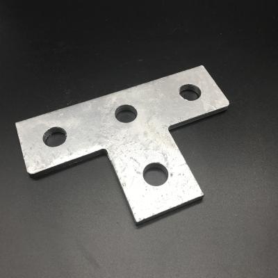 China Unistrut Fitting Accessories Metal Steel Channel Fitting Brackets for sale