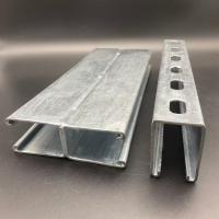 Cina Heavy Load 1-5/8 Slotted Spot Welding Double Unistrut Channel in vendita