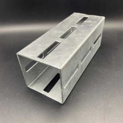 Κίνα Construction Q355B 80X80X3mm Slotted Square Channel προς πώληση