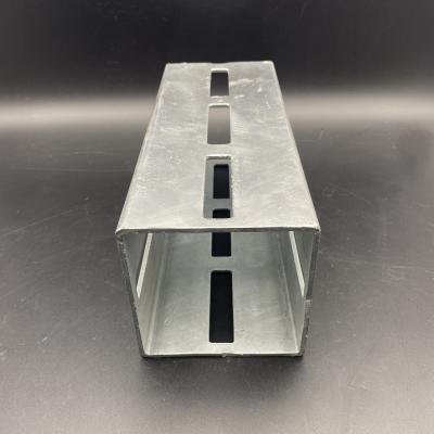 Китай Heavy Duty Profile Rail 100x100x3mm Electrical Zinc Square Channel продается