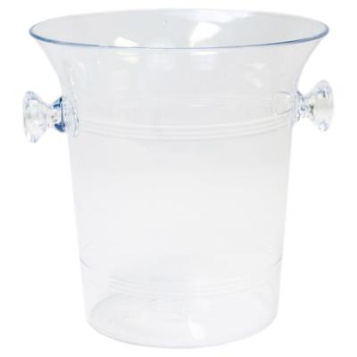 China Sustainable high quality plastic ice bucket ice barrel for wine and beer for sale