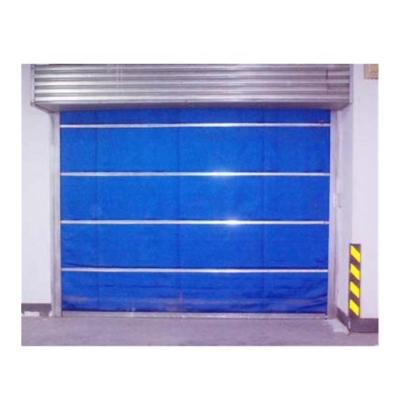 China Fire Proof Industrial Flame Retardant Inorganic Fabric Double Curtain Fire Shutter for sale