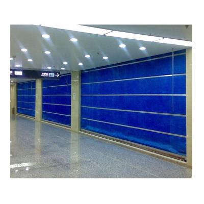 China Fire Proof Manual Control Steel Roll Up Fire Shutter Door for sale