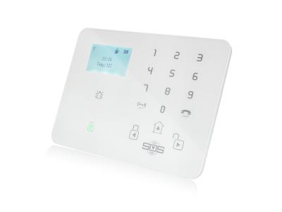 China GSM Wireless House Alarms With 7*24 Hours Safety Applications for sale