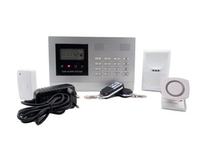 China Calendar Clock Wireless Alarm System GSM SIM card alarm control for sale