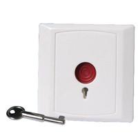 China Abs Housing Wired Panic Button ,  Emergency Call Button With Phosphor Copper for sale