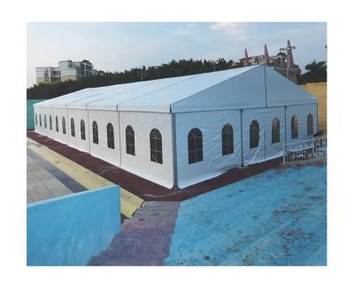 China Hot sale white party glamping events wedding tents can be used for 1000 people trade show tent for sale