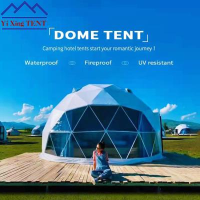 China Water Proof Double Layer Hot Tent Outdoor Philippines Dome Camping Tent/Flame Retardant /UV-resistant/self-supporting/long lifespan small glamping clearly for sale