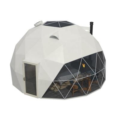 China Water proof/winter 2022 glamping /UV-resistant/self-supporting/long service life polystyrene house tent stargazing camp desert fireproof dome tent for sale