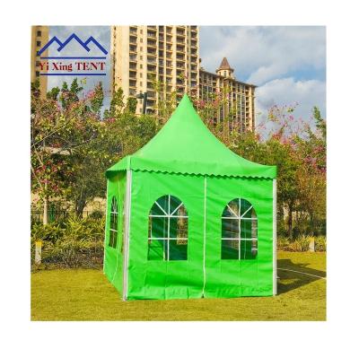 China Custom Size White Outdoor Event Party Pagoda Tent Transparent PVC Gazebo Tent Windproof for sale