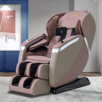 China 2022 Best Price China Luxury Electric Full Body Foot Spa 3D Body Track Shiatsu Message Recliner SL Weightless 4d Massage Chair for sale