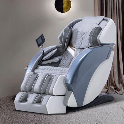 China Luxury 3D AI Body Voice Control Weightlessness SL Track Recliner Shiatsu Massage Chair for sale