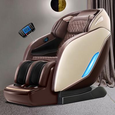 China Luxury Body Shiatsu Weightlessness Massager Chair SL Track 4D Body Massager Chair Touch Massage Chair for sale