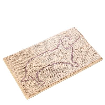 China Travel China Factory Chenille Pet Mat Feeding Machine Washable Pet Mat Luxury Embroidered Pet Blanket for sale