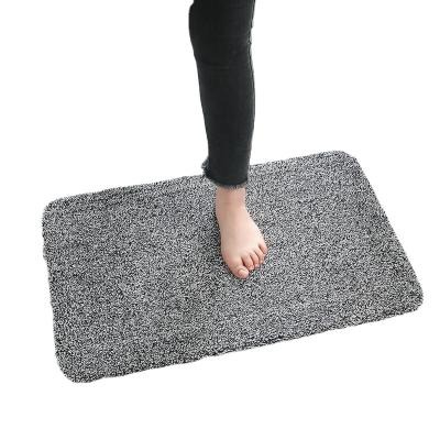 China New Style Washable Shoe Clean Cover For Door Anti-bacteria Front Door Mat Microfiber Mat Washable Door Mat for sale