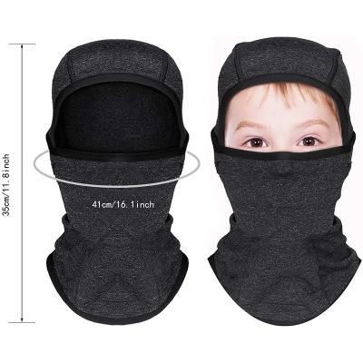 China breathable & Waterproof Kids Balaclava Ski Face Covering Windproof for Cold Weather Kids Mow Neck Recycling Warmer with Helmet Covering Hood Boys for sale