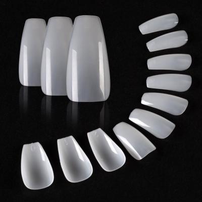 China 100Pcs ABS False Nails Manicure Ballerina UV Gel Acrylic Beauty Tools Fake Nail Tips for sale