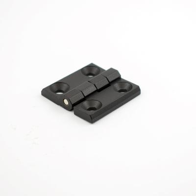 China High Quality Modern Black S3007 Industry Cabinet Door Powder Coated Zinc Alloy Hinge With 4 Holes for sale