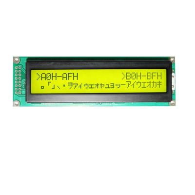 China lcd usb display 2x24 module 118*36*13.6mm for sale