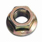 China hex flange nut  din6923 for sale