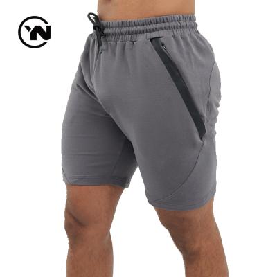 China Custom Designer Bodybuilding French Terry Men Casual Athletic Knitted Anti-Wrinkle Sports Jogger Cotton Shorts for sale