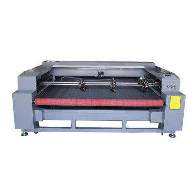 China Laser CUTTING ZODO 1810 1800*1000mm Laser Cutting Machine 80W 100W 130W 150W Fabric Textile Roll Cutter Machine With Autofeed for sale