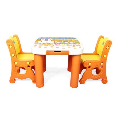 China Modern Children Study Table And Chair Set Kid Study Table And Chair Children Cartoon Study Table for sale