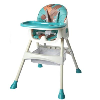 China Modern Cheap Baby Feeding Umpire Chair Baby Collapsible Plastic Folding Umpire Chair For Kids Eating Sit Chairs Baby Dining With Soft Cushion for sale