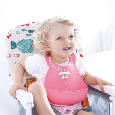 China Wholesale Bpa Silicone Antibacterial Waterproof Baby Bib Adjustable Band Baby Bibs for sale