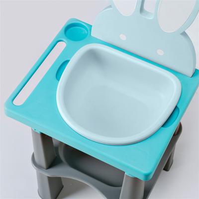 China Blue plastic 1-6 years old high quality modern pp playing bedroom the other children's toy set sink for sale