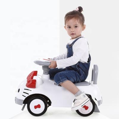 China Ride On Baby Car 4 Wheels Twist Car Baby Ride On Toy New Cartoon Child Lovely Slide On Car for sale