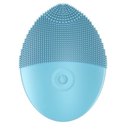 China 2021 Anti-Puffiness Beauty Personal Care Face Massager Silicon Face Brush Face Vacuum Cleaner for sale