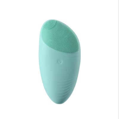 China Electric Face Clean Wash Detergent Anti-Puffiness Silicon Face Cleansing Brush Cleaning for sale