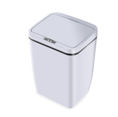 China Large Capacity Top Supplier Custom Home Living Room Trash Bin Senor Rubbish Smart Trash Can for sale