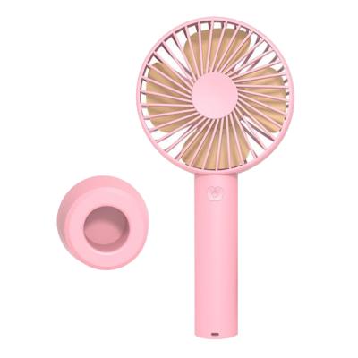 China Cute Mini New Pattern Mini Table Fan Cooling Portable Fans Usb Charge Mini Fan With Stand Air for sale