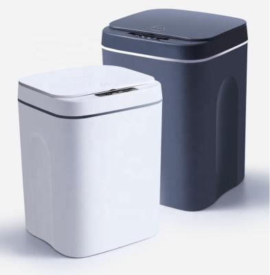 China 2021 Office Induction Home Intelligent Automatic Trash Can Sensor Trash Can for sale