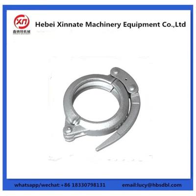 China DN100 Concrete Pump Clamp Coupling Snap Bolted Couplings zu verkaufen