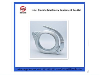 China 200 Bar Concrete Pump Clamp Coupling 40Cr Concrete Hose Clamp for sale