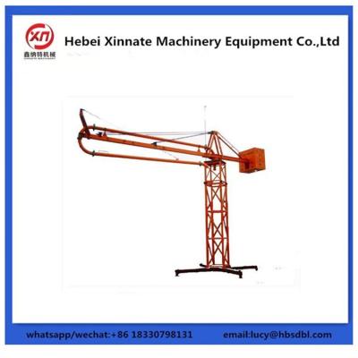 China Manual Electric Concrete Conveyor Concrete Boom Placer 12m 3m for sale