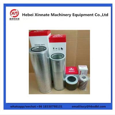 China Concrete Pump Parts Sany Filter Element Hydraulic Oil Filter en venta