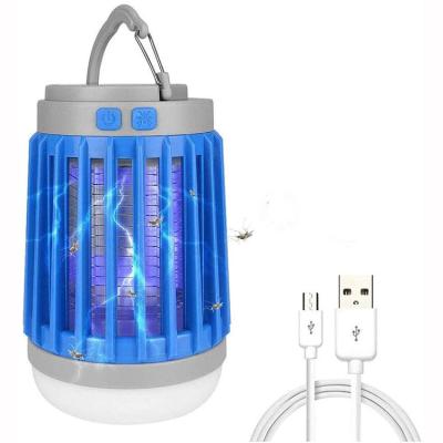 China 20-50 Square Meters Rechargeable 3 in 1 Camping Lantern Bug Zapper Lantern Mosquito Killer Lamp for sale