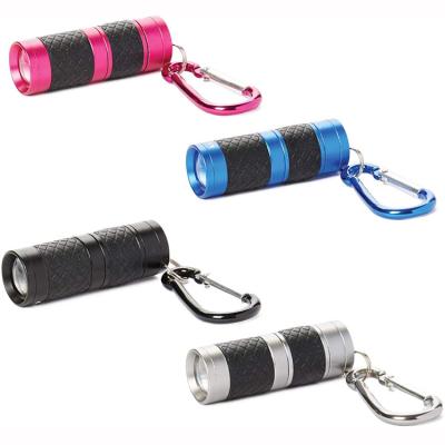 China ROAD Rubber Grip Aluminum Alloy 40 Lumens Key Chain LED Focus Light for sale