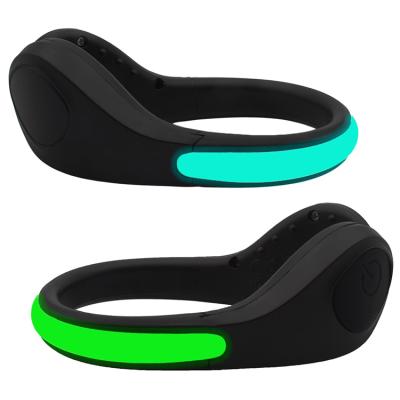 China Shoe Light Safety Night Reflective Speed ​​LED Shoe Safety Clip Running Light for sale