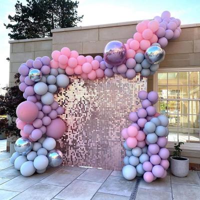 China Party Decoration 111pcs Party Decoration Balloon Arch Set Simple Party Theme Decoration Latex Balloon Chain Set for sale