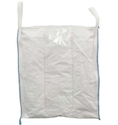 China UN uses in seed and corn safety factor 5:1 UN certification 1000 kg big bag, baffle bag for sale