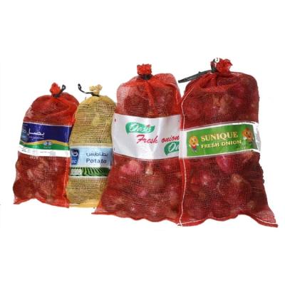 China Wholesale High Quality Airy 1kg 3kg 5kg 10kg 15kg 20kg 25kg Potato Onion Bags Vegetable Fruits Firewood PP Mesh Bag for sale