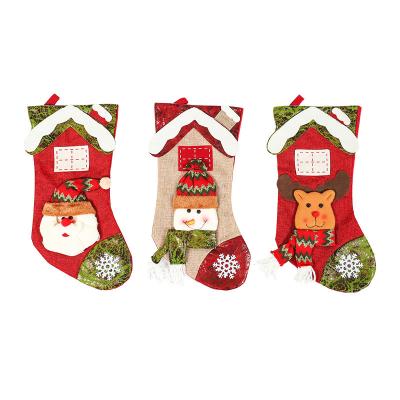 China Wool Factory Supply Decoration Christmas Stocking Socks For Christmas Party for sale