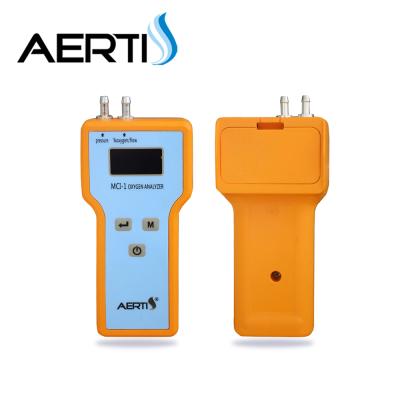 China Household AERTI China Factory Portable Oxygen Analyzer Oxygen Pressure/Flow/Purity for sale